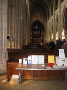 Interior of St.georges Catholic Church Southwark